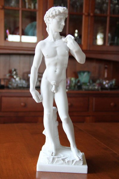 Statue David By Michelangelo marble replica Historical Sculpture World